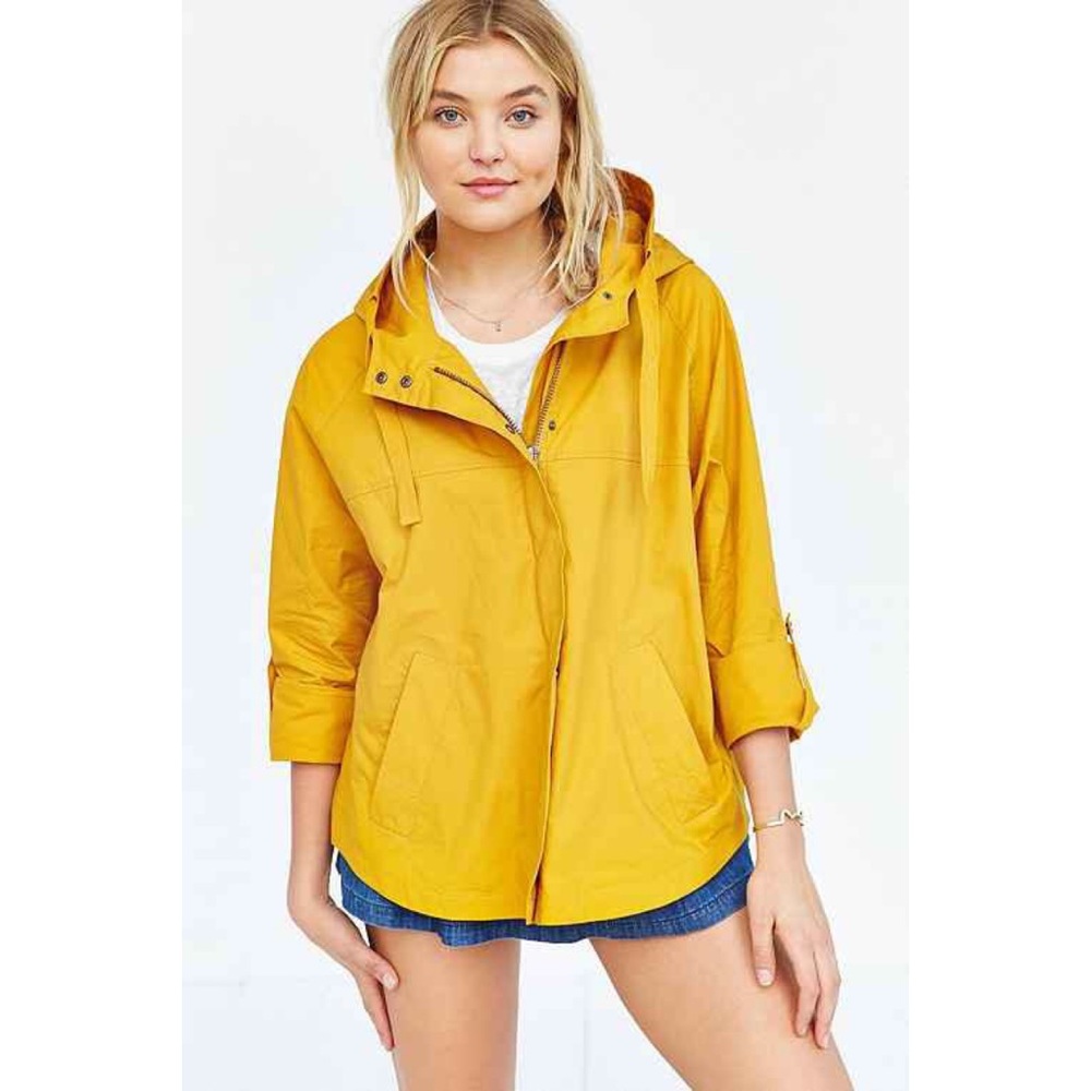 BDG Snap-Front Poncho Jacket